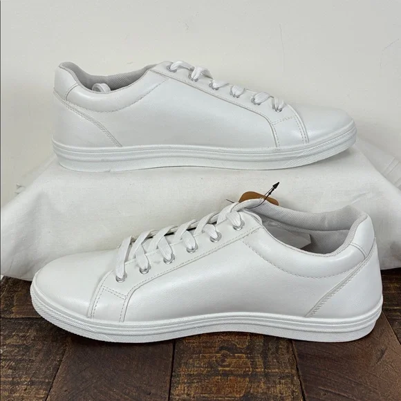 NWT Jousen Milan Classic White Men's 11 Sneakers Lace Up - Picture 6 of 9